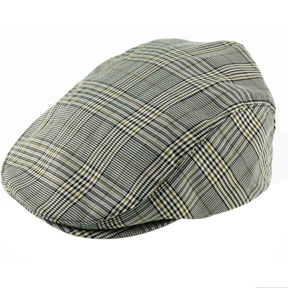Goorin Bros Other - Vintage Goorin Bros Sand Castle Kids Plaid Golf FlatCap Size M/L. 3-6 yr